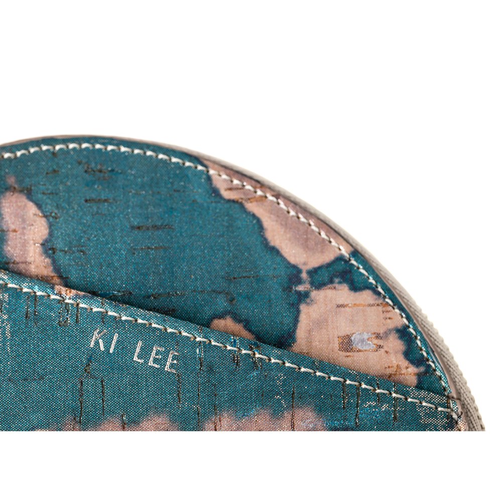 KI LEE HARAWAY cork zip-around wallet - Mitzie Mee Shop