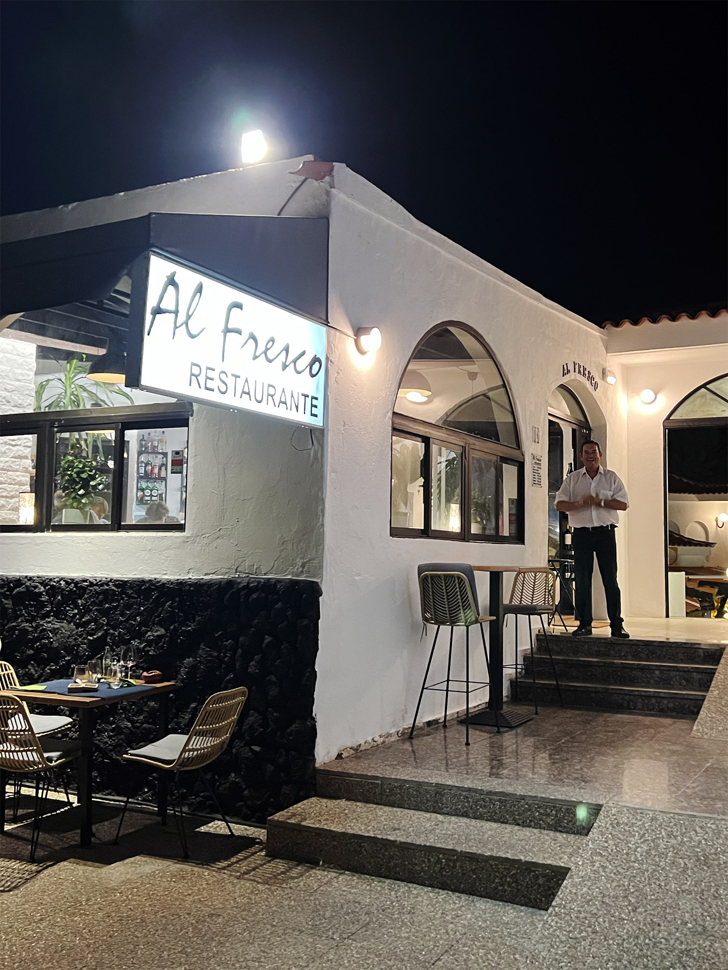 Fuerteventura: Al Fresco - En hyggelig ny restaurant i Costa Calma