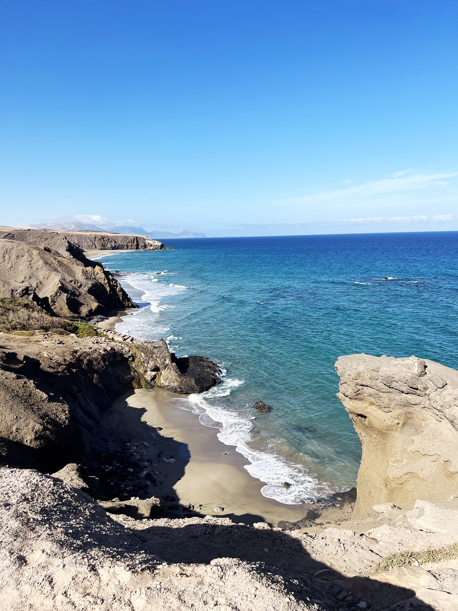 Fuerteventura: Stranden ved La Pared