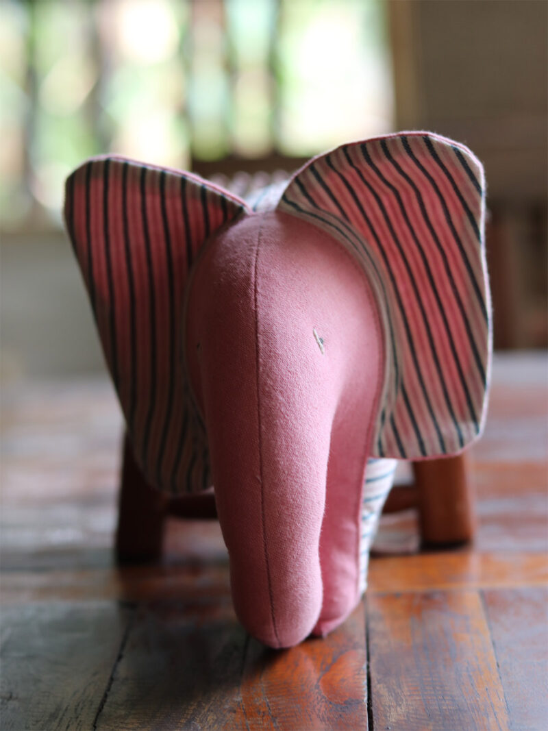 Chimmuwa Elefant Pink - Håndvævet bomuld - Borderline Collective - Mitzie Mee Shop