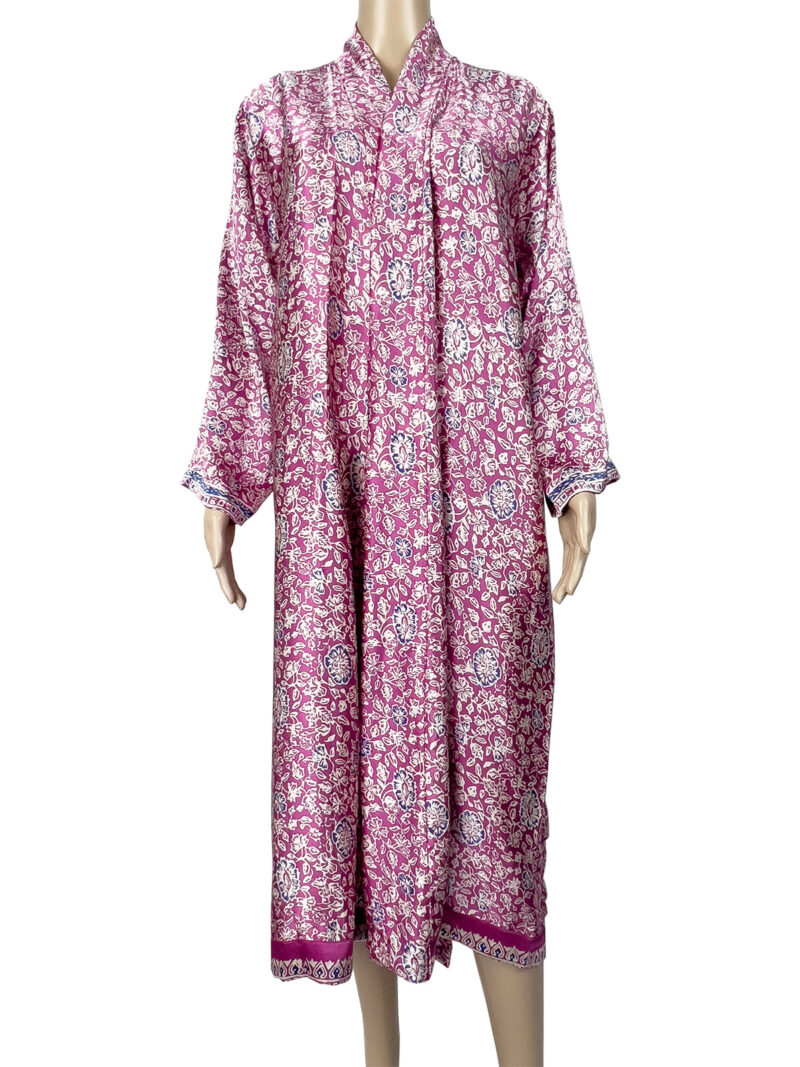 Silk Robe - Lilla - Ketut Riyanti - Fair Fashion fra Bali - Mitzie Mee Shop