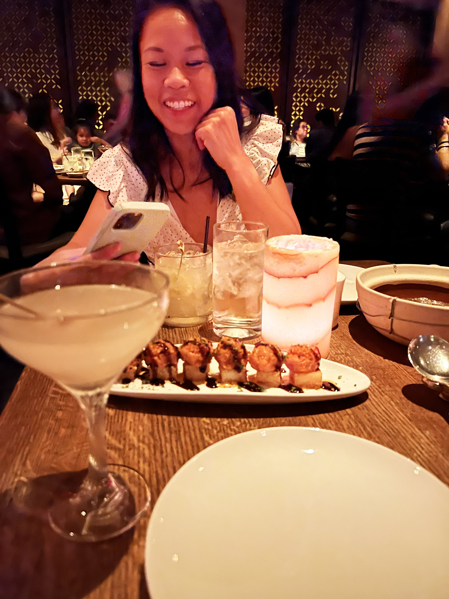 Las Vegas: Tao - Cocktails og sen aftensmad