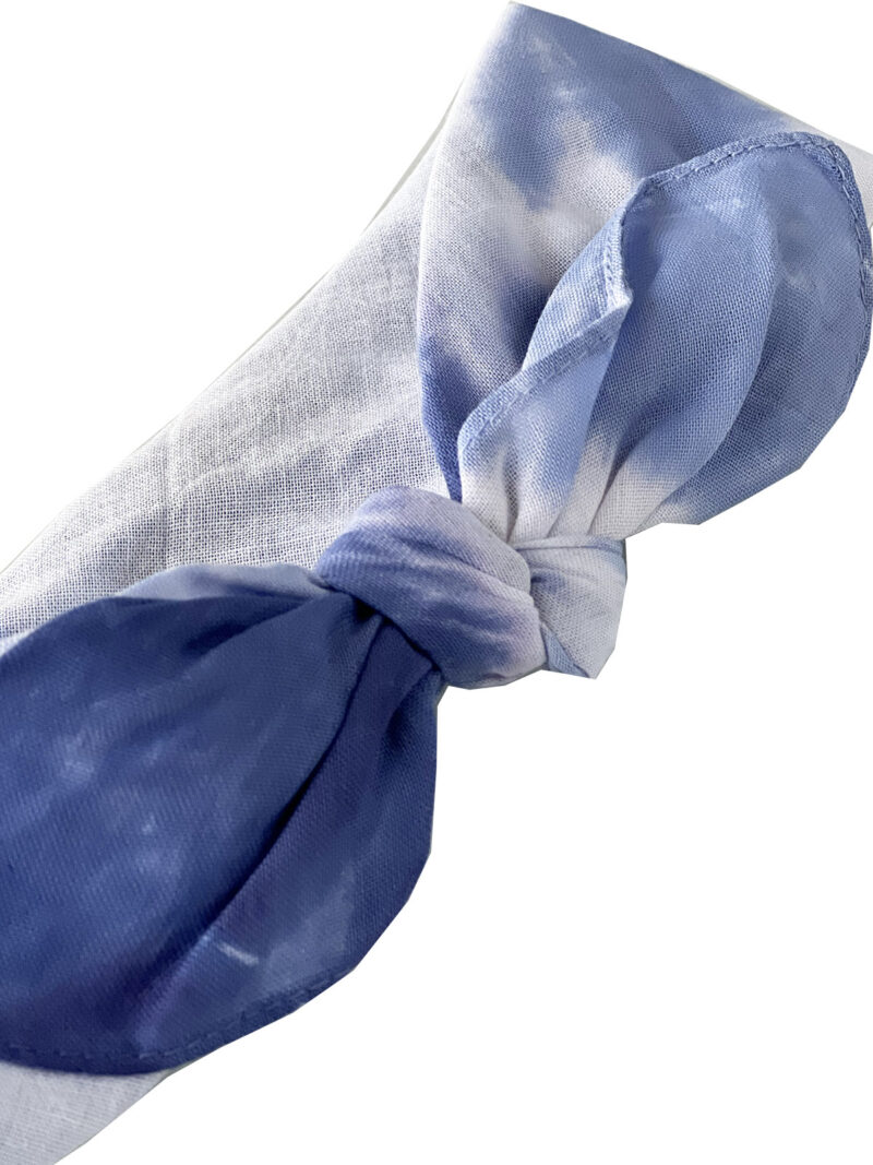 Tie-dye Minitørklæde - Til håret eller halsen - Bomuld - Mitzie Mee Shop