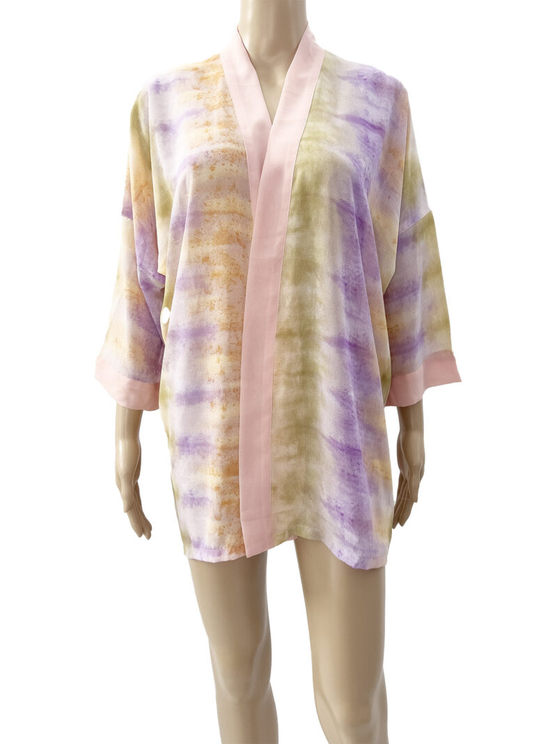 Chiffon Short Robe - Pastels - (h)A.N.D. - Fair Fashion - Mitzie Mee Shop
