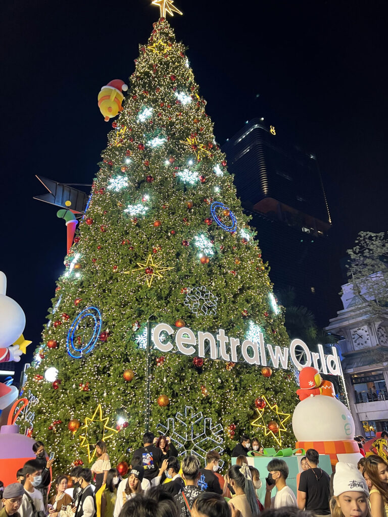 Nytårsaften i Bangkok og CentralWorld Countdown