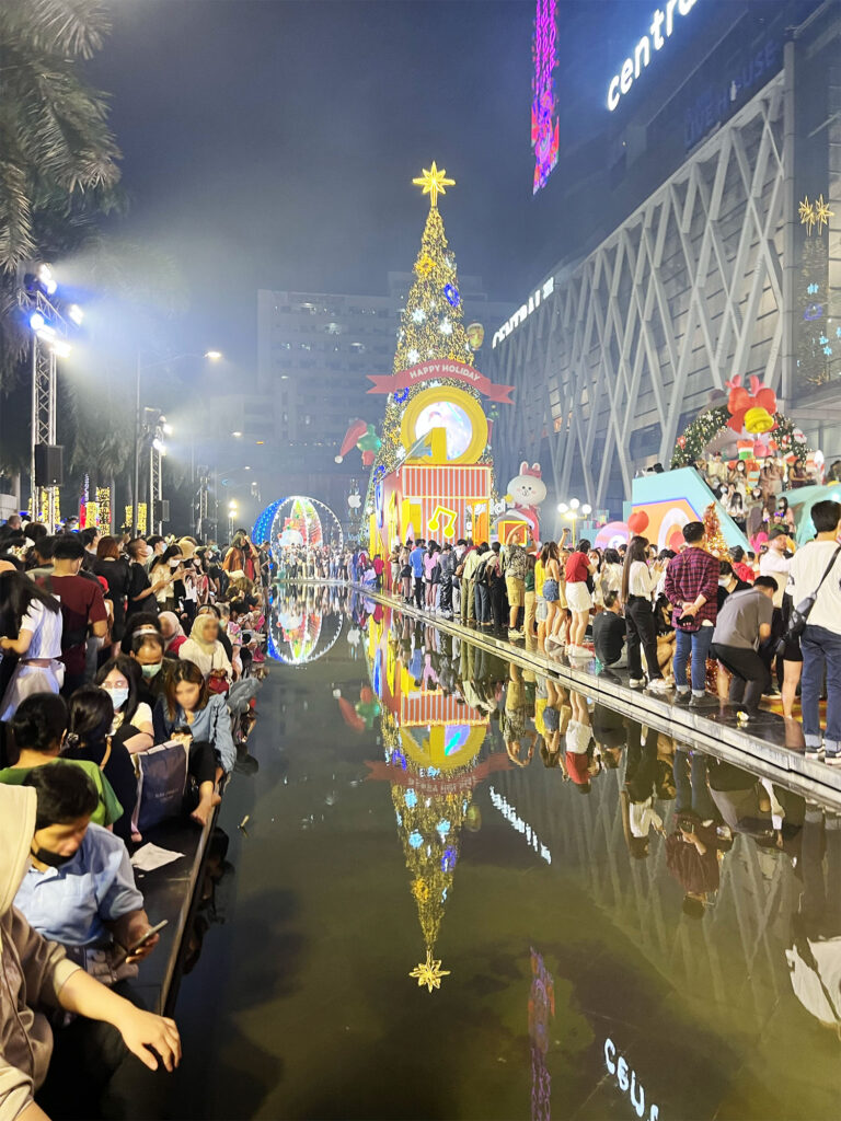 Nytårsaften i Bangkok og CentralWorld Countdown