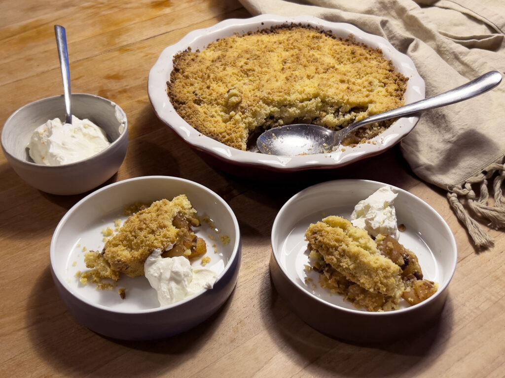 Opskrift: Apple Crumble med Marcipan og Granola