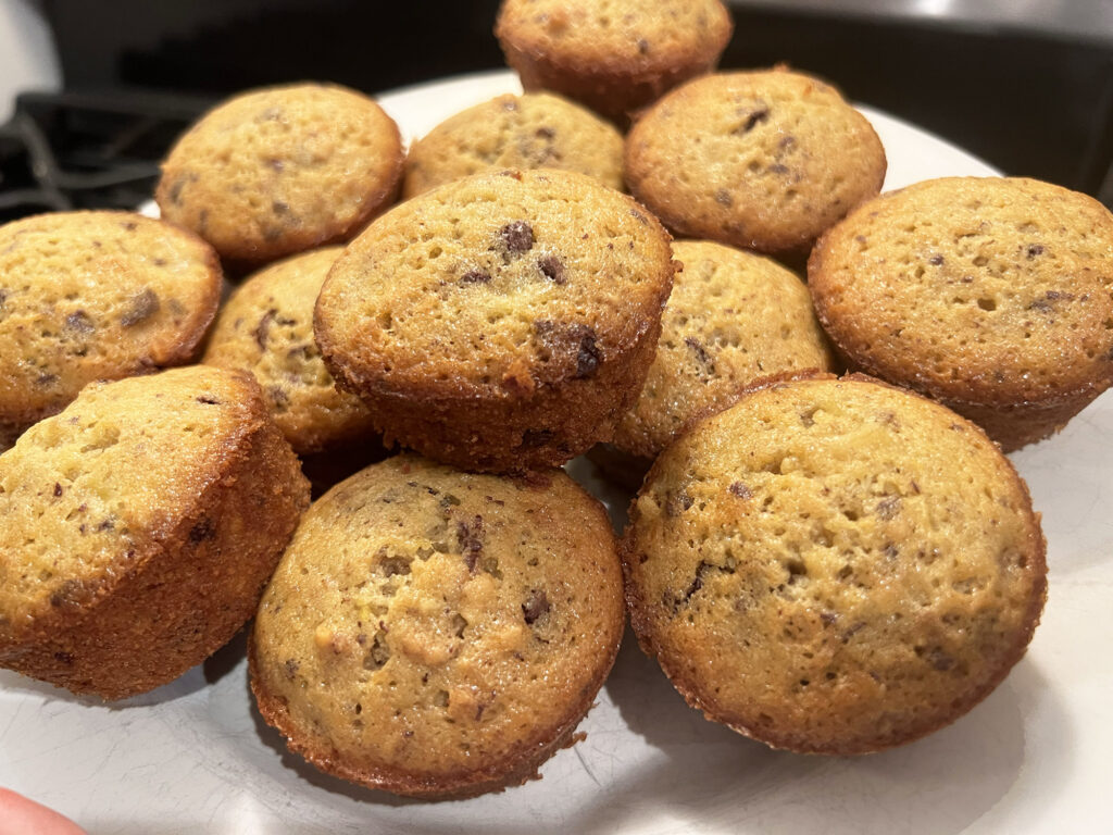 Opskrift: Bananmuffins med Chokolade og Valnødder