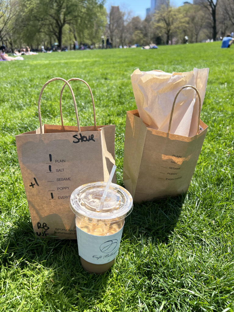 New York Blog picnic in Central Park
