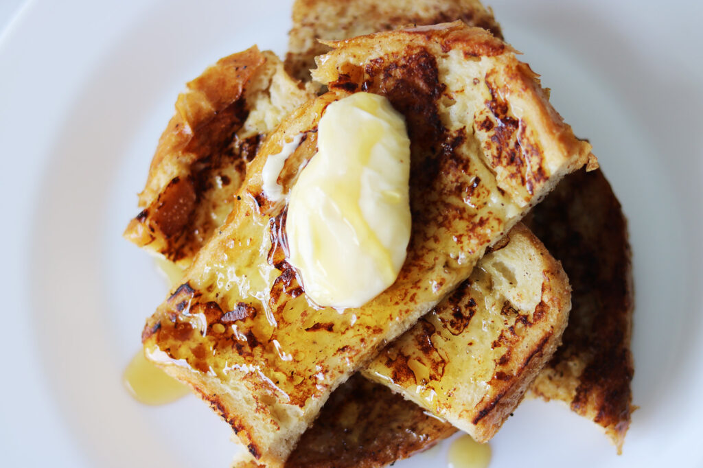 Opskrift: French toast med bacon