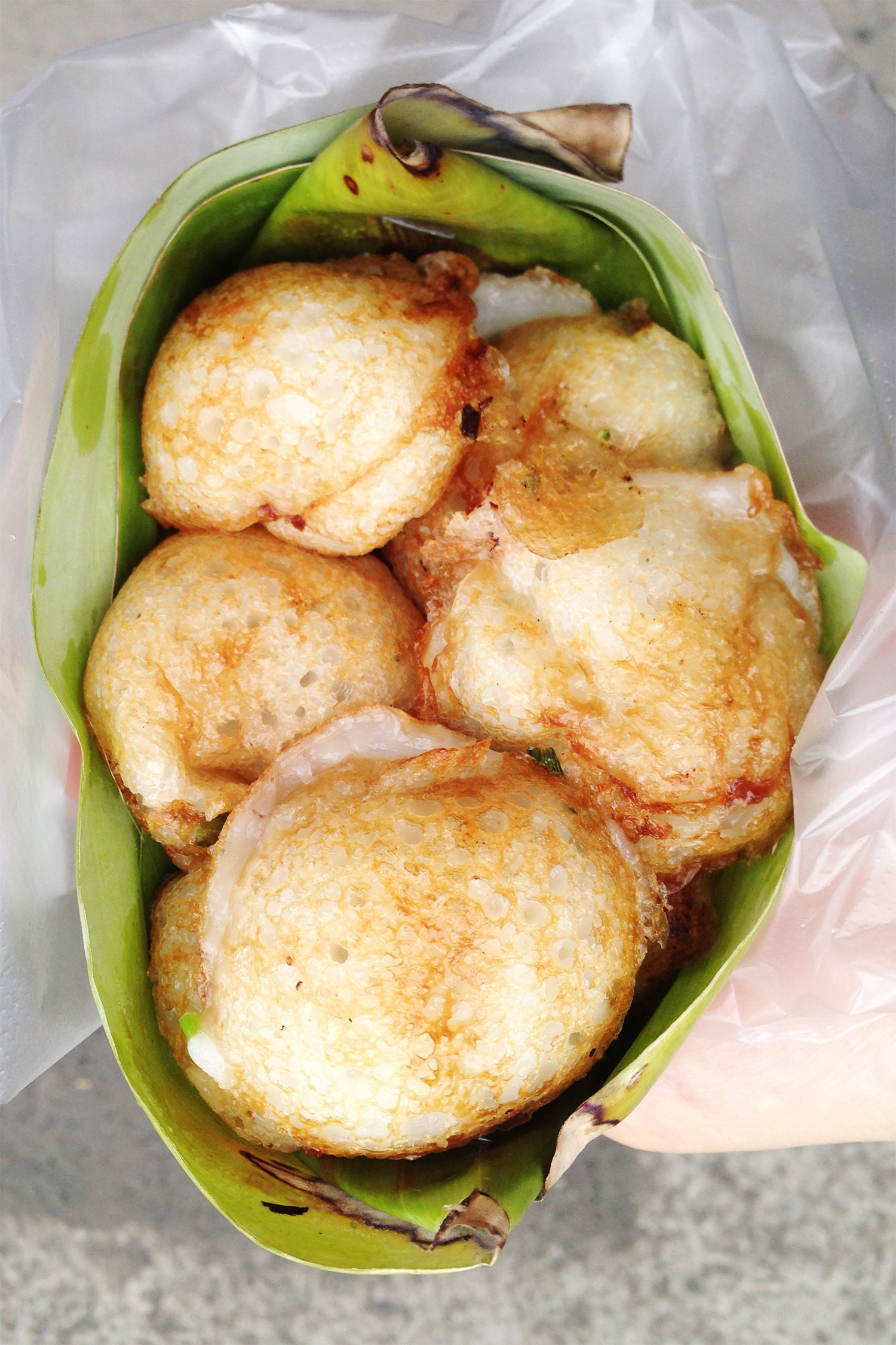 Street food i Thailand: Khanom Krok - Små kokospandekager