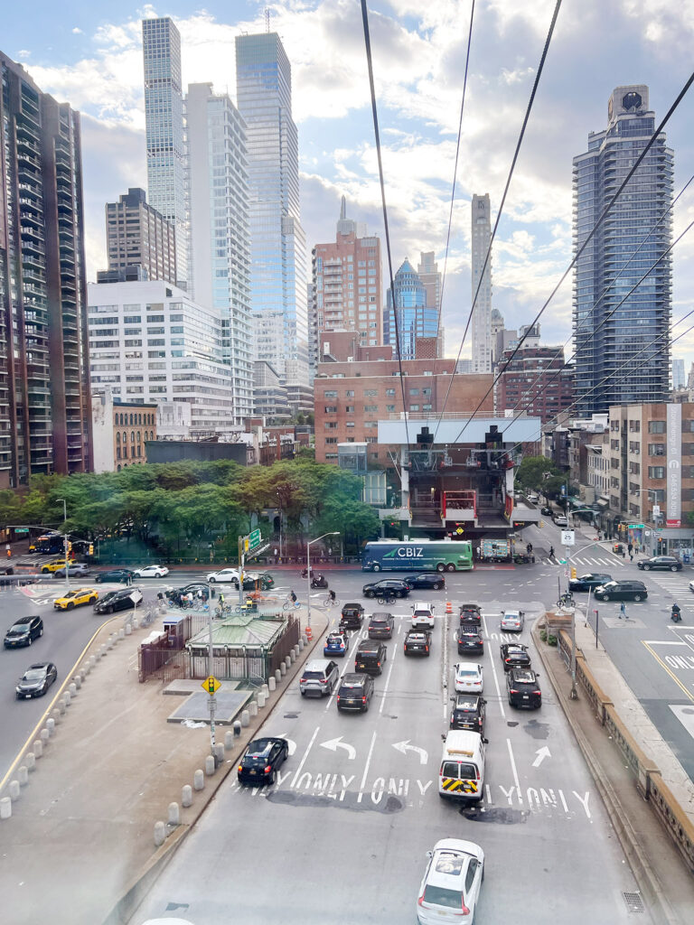 New York: Svævebanen til Roosevelt Island