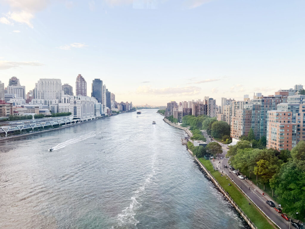 New York: Svævebanen til Roosevelt Island