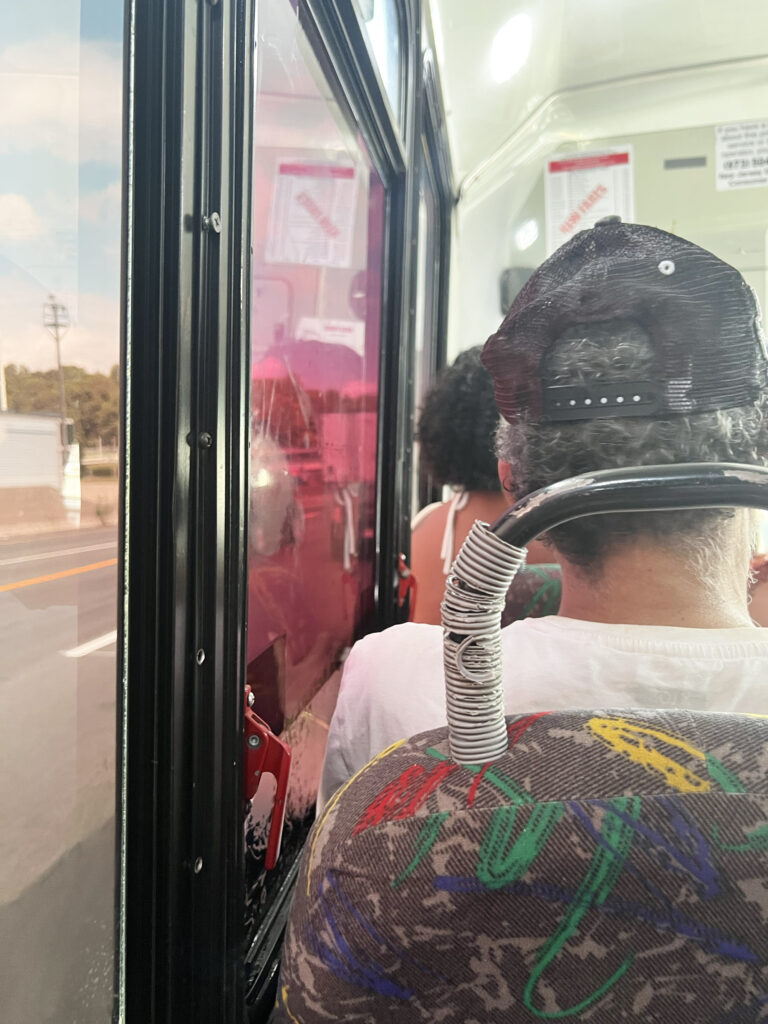 Med bus til Fort Lee over George Washington Bridge