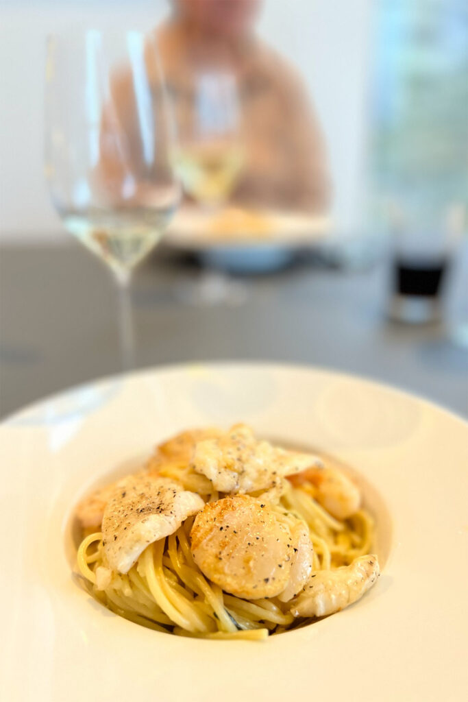 Opskrift: Kristians pasta med alt godt fra havet