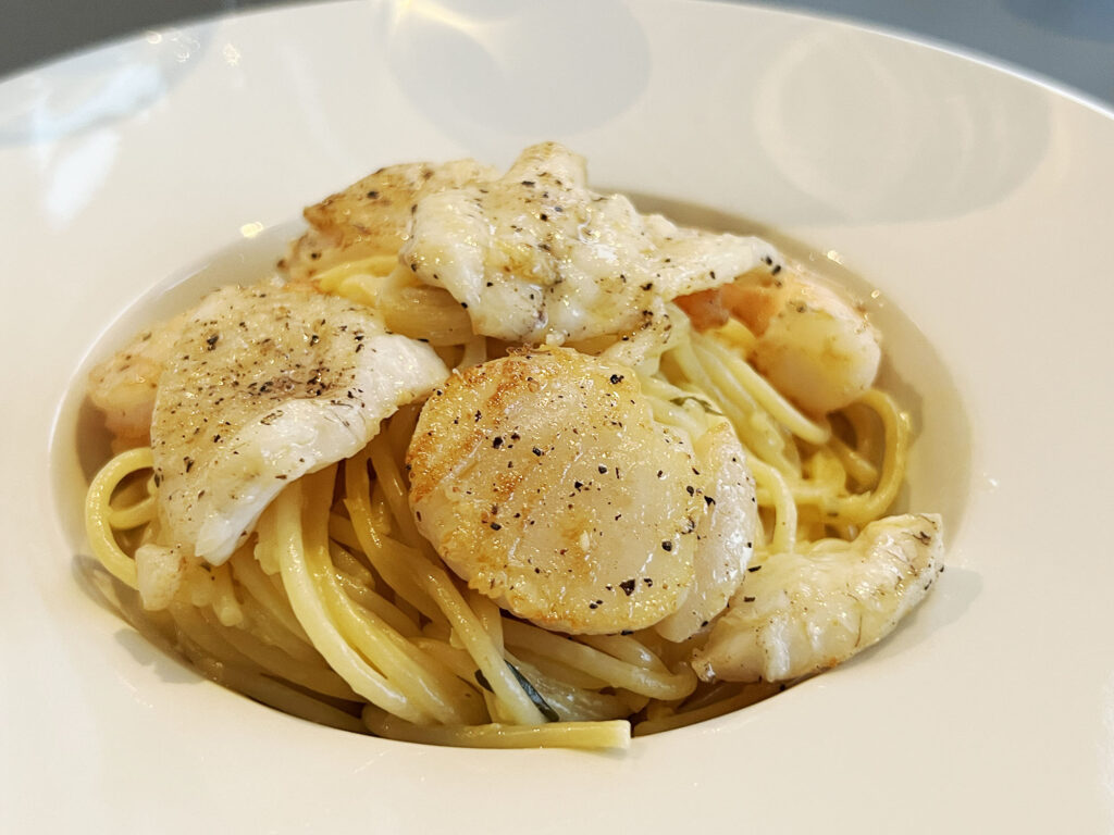Opskrift: Kristians pasta med alt godt fra havet