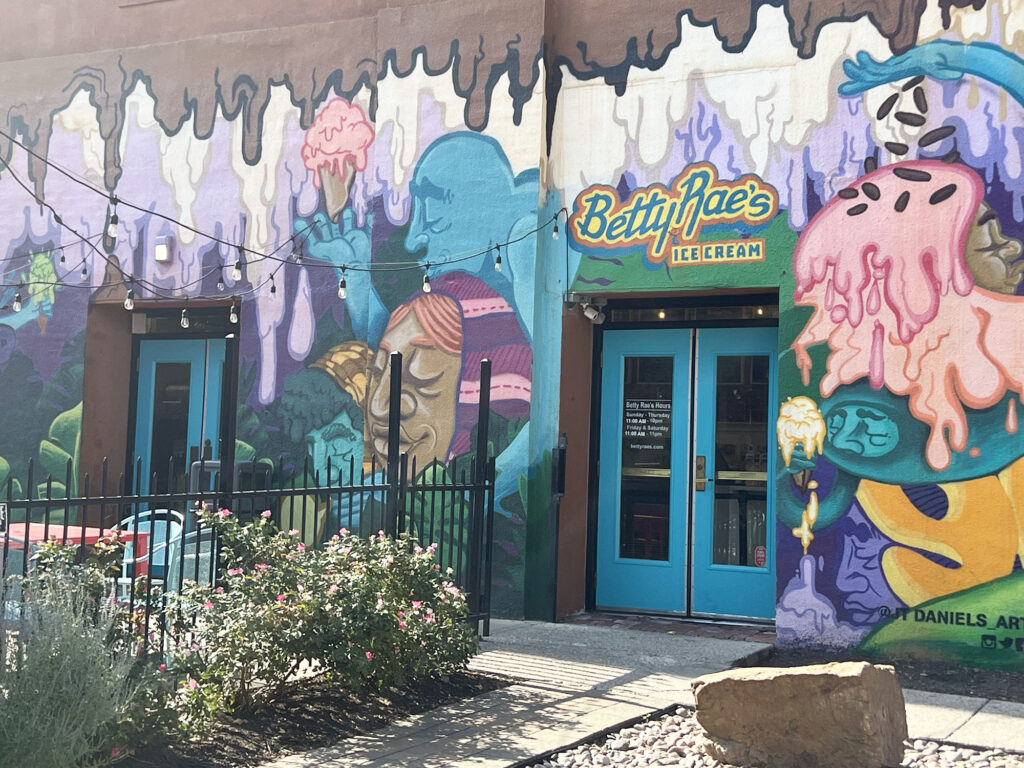Første stop i Kansas City: Is hos Betty Rae’s