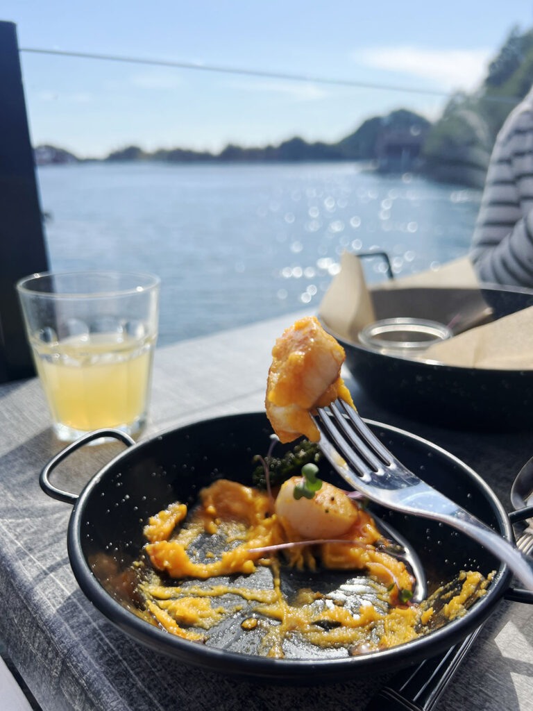 Norge: Dagsudflugt til Hidra og frokost på Isbua