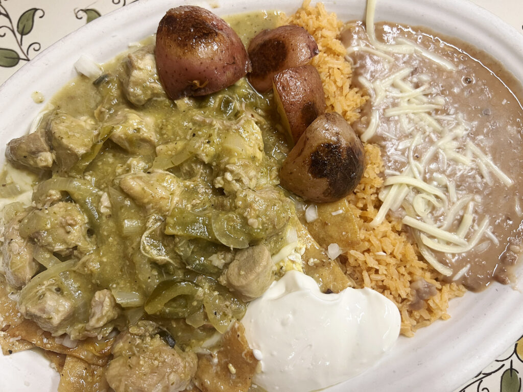 Morgenmad på Taqueria Bahia i San Rafael