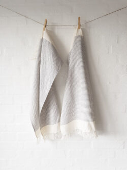 Viskestykke med Frynser - Sæt med 2 stk.